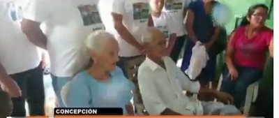 Abuelitos celebran 60 años de matrimonio | Noticias Paraguay