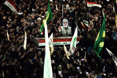 Marea humana en la ciudad iraní de Ahvaz para despedir al general Soleimani - Mundo - ABC Color