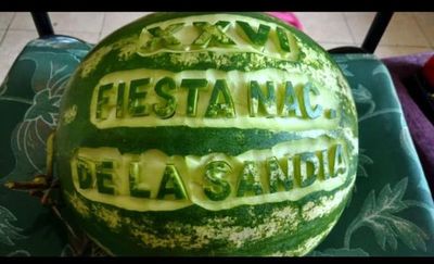 Exitosa Fiesta Nacional de la Sandía en Paso Güembé, Trinidad
