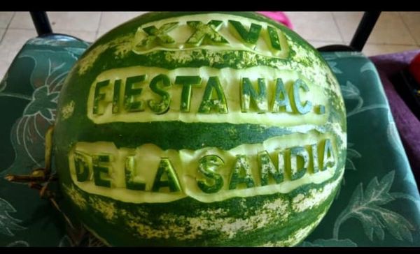 Exitosa Fiesta Nacional de la Sandía en Paso Güembé, Trinidad