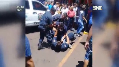 Un hombre agredió a un policía en Encarnación - SNT