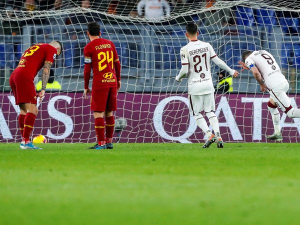 La Roma se hunde en el Olímpico ante la solidez del Torino