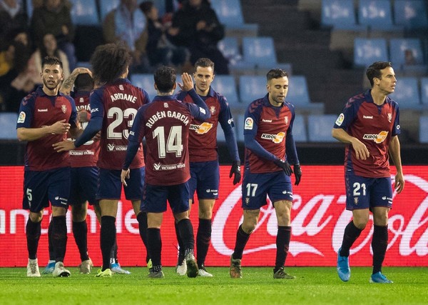 Celta y Osasuna se reparten los puntos