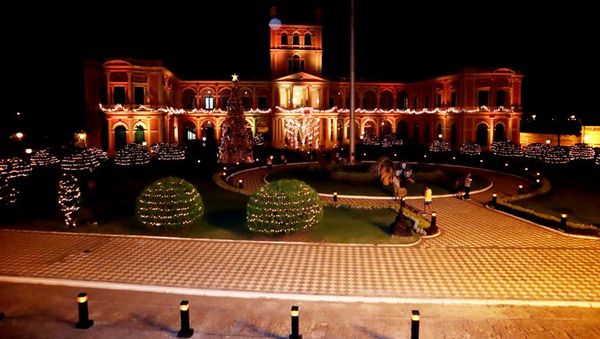 Nueva iluminación en Palacio de López - Política - ABC Color