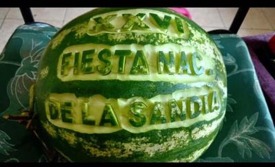 Exitosa fue la Fiesta Nacional de la Sandía en Paso Güembé
