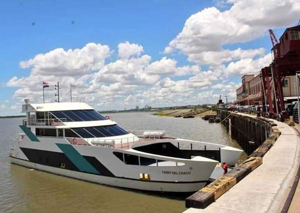 Chaco: Hoy primer viaje en Ferry del Paraguay