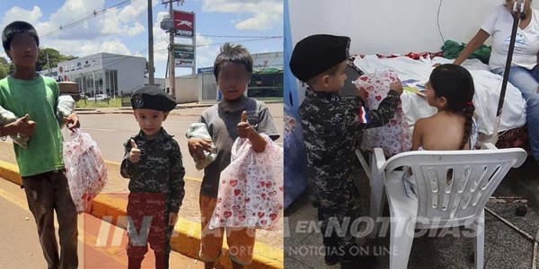 TOBÍAS, EL PEQUEÑO LINCE CON UN GRAN CORAZÓN QUE ENTREGÓ REGALOS EN EL HRE