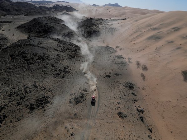 El argentino Terranova, nuevo líder del Dakar