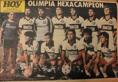 HOY / Olimpia único hexacampeón del fútbol paraguayo