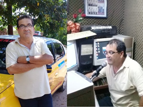 "Llevo 14 años siendo taxista y locutor"