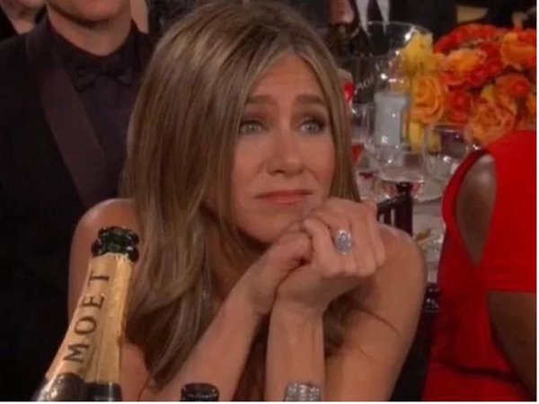 La tierna mirada de Jennifer Aniston ante la broma de Brad Pitt