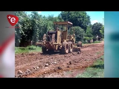 MUNICIPIO ENCARNACENO REALIZA INTENSO TRABAJO PARA MEJORA DE CAMINOS EN B° CHAIPÉ