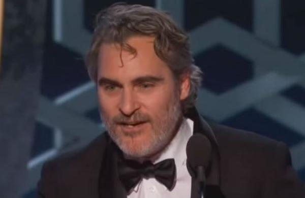 Las palabras de Joaquin Phoenix que fueron censuradas en su discurso de los Globos de Oro - SNT