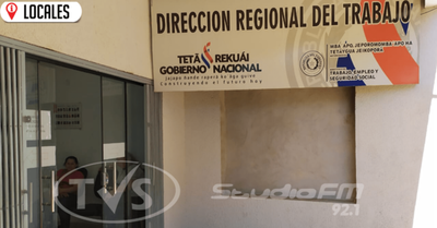 Ante serie de trabajos Ministerio de Trabajo intervino local comercial en Encarnación