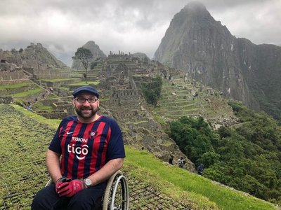 Con la azulgrana puesta conquistó Machu Picchu