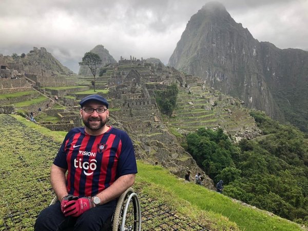 Con la azulgrana puesta conquistó Machu Picchu