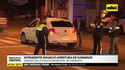 Intendente anunció apertura de sumarios - ABC Noticias - ABC Color