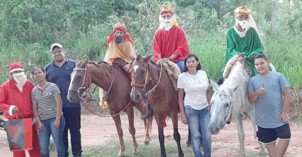 No llegaron en camello, lo hicieron ¡en caballo!