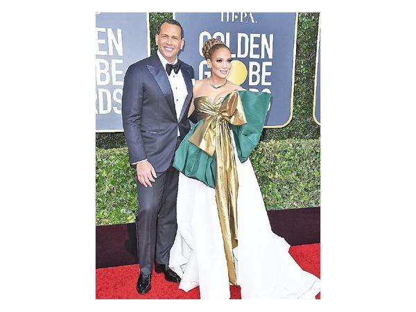 Alfombra roja en Globos de Oro