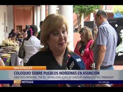 COLOQUIO SOBRE PUEBLOS INDÍGENAS EN ASUNCIÓN
