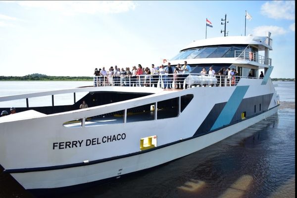 Ferry del Chaco contribuirá con el turismo