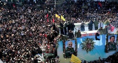 Decenas de muertos por una estampida durante el funeral de Qasem Soleimani | .::Agencia IP::.