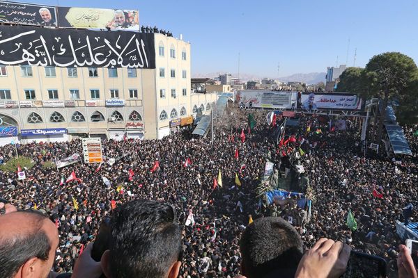 Más de 30 muertos en estampida durante funeral de Soleimani en Irán