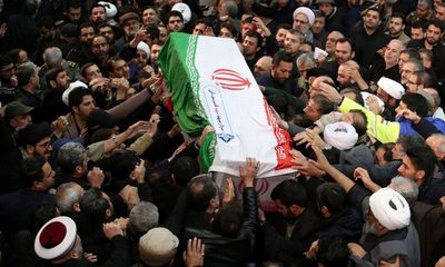 Estampida en el funeral de Qassem Soleimani habría dejado más de 30 muertos