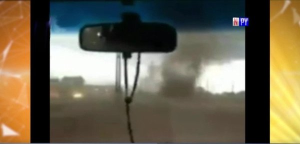 Torbellino causa temor y asombro en Caaguazú | Noticias Paraguay