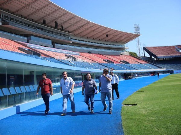 Inspeccionan estadios para inicio del Torneo Apertura 2020 - ADN Paraguayo