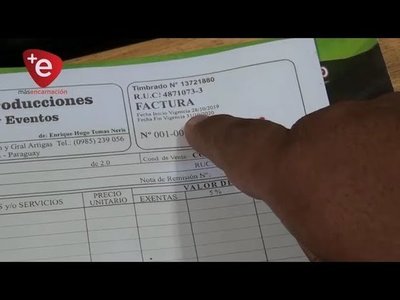 BOLETAS QUE LLEVAN LA INSCRIPCIÓN 201... TIENEN VALIDEZ