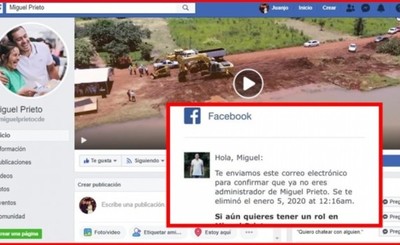 Hackers se apoderaron de la página de Miguel Prieto