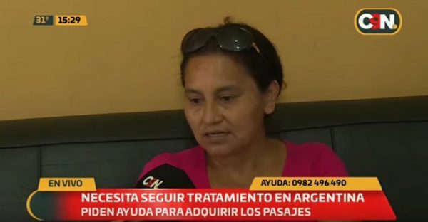 Niña necesita ayuda para someterse a operación en Argentina