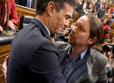 Sánchez, elegido presidente de un gobierno de izquierda