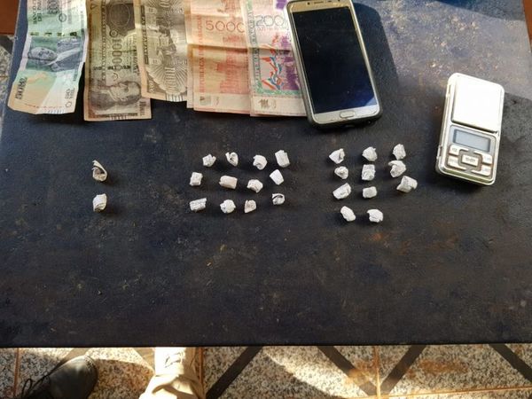 Un detenido tras allanamiento de una “boca de fumo” en barrio Obrero