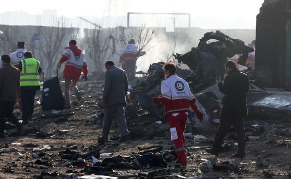 Al menos 170 muertos al estrellarse un avión ucraniano en Irán