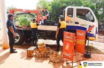 PMT volvió a despejar calles •