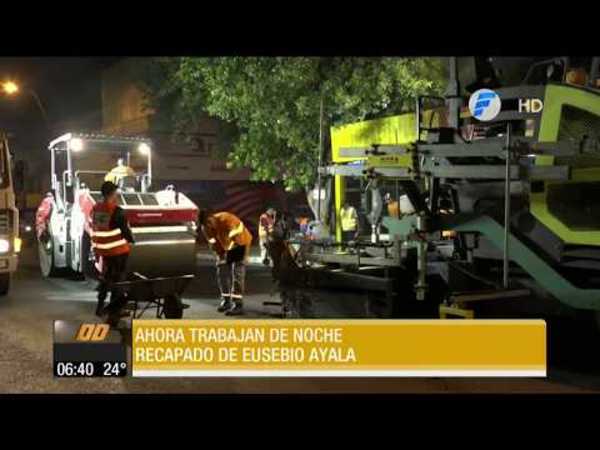 Recapan avenida por la noche para evitar caos vehicular