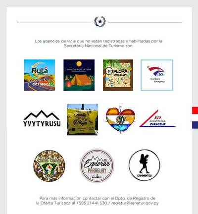 Advierten sobre agencias de turismos que operan sin autorización - ADN Paraguayo