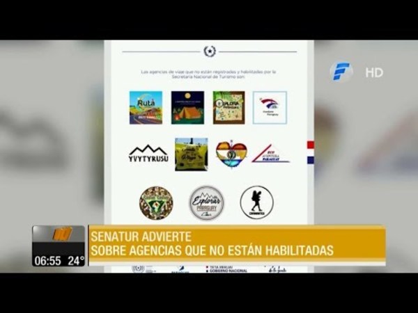 Senatur advierte sobre agencias de turismo sin habilitación