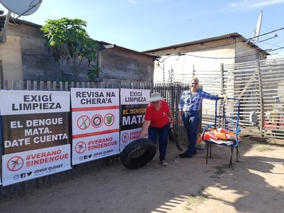 Minga ambiental en Zeballos ante alerta roja de dengue