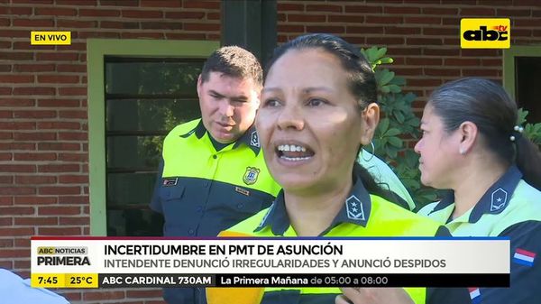 Incertidumbre en PMT de Asunción - ABC Noticias - ABC Color