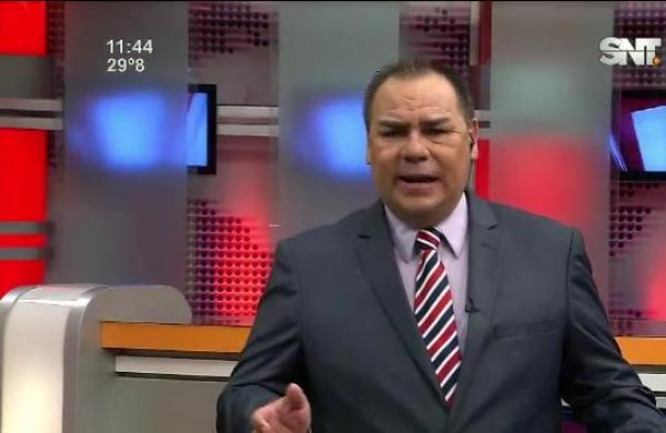 Monólogo de Jorge Esteche en el SNT Deportes - SNT