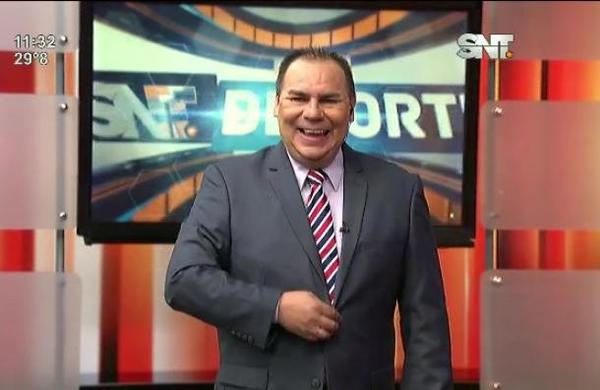Monólogo de Jorge Esteche en el SNT Deportes - SNT
