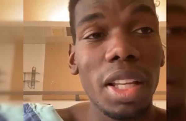 'No se si estoy drogado o sobrio': Pogba bajo los efectos de la anestesia tras salir del quirófano - SNT