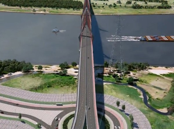 Empresas paraguayas agradecen confianza del Gobierno para construir el puente Asunción- Chaco'i