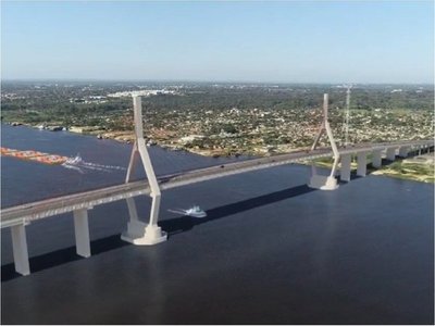 Cómo será el puente atirantado que unirá Asunción y Chaco'i