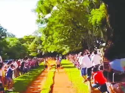 Carrera yvýrupi por G. 100 millones