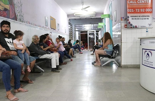 Se dispara número de atenciones en Hospital de Loma Pytã por cuadros febriles