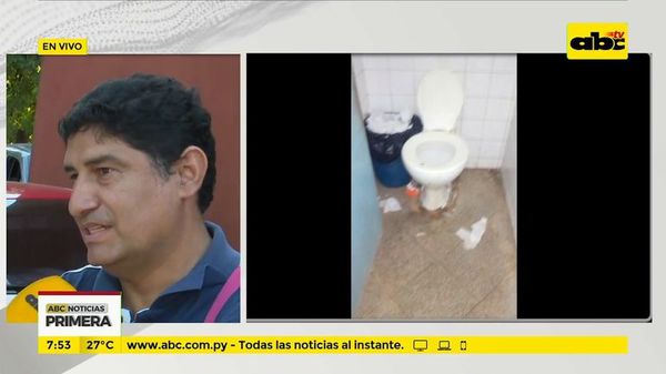 Baño en mal estado en Hospital San Pablo - ABC Noticias - ABC Color
